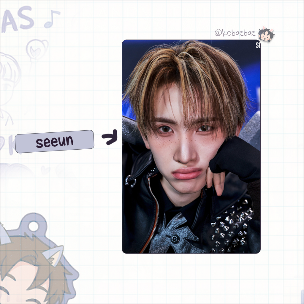 Xikers - Route Zero handmade photocards kpop inspired - Set 1