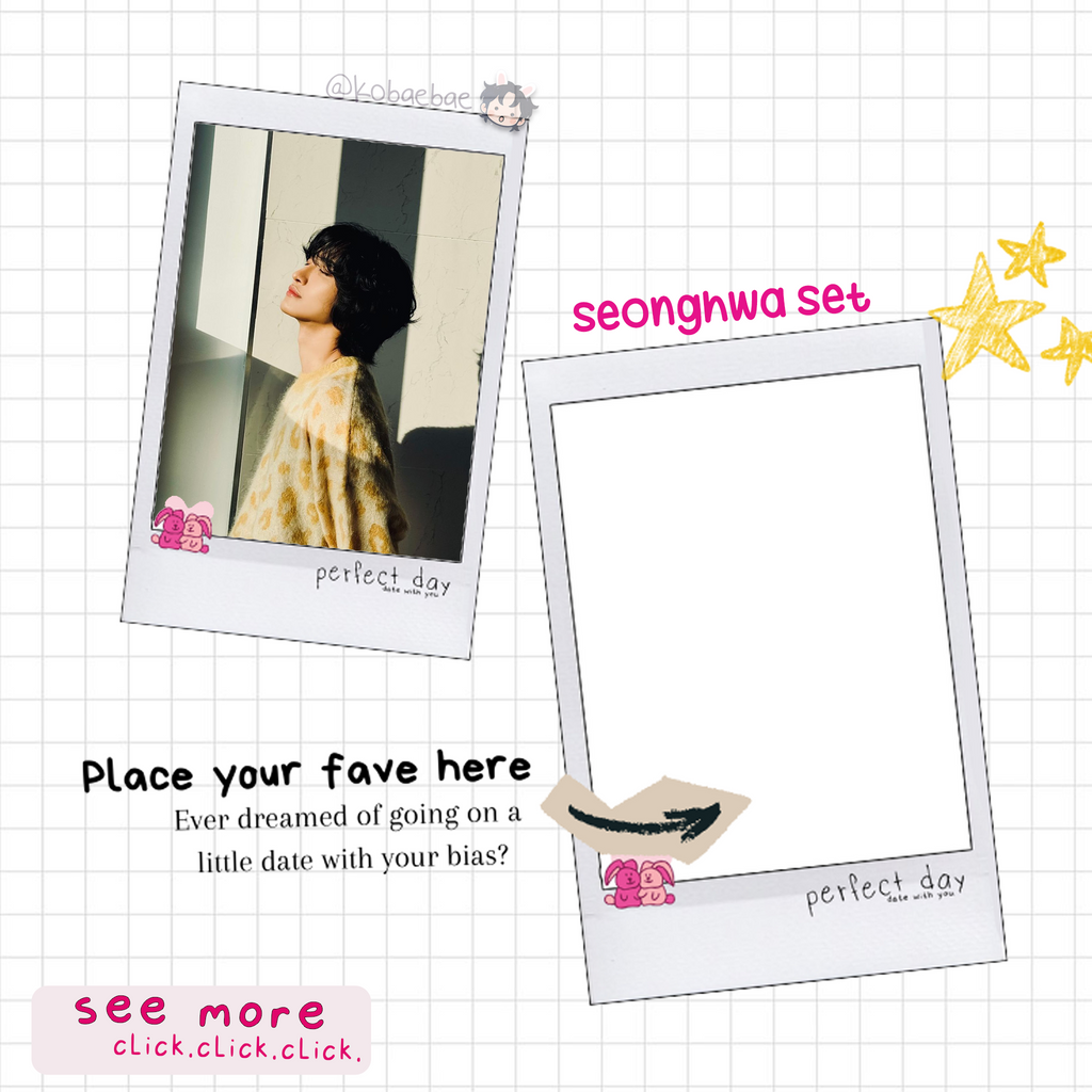 Atz - Date with My Bias - Hwa Instant-Style Fanmade Photo Print