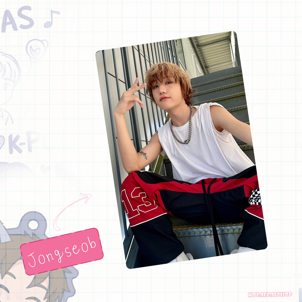 P1h - IG handmade photocards kpop inspired - Set bias