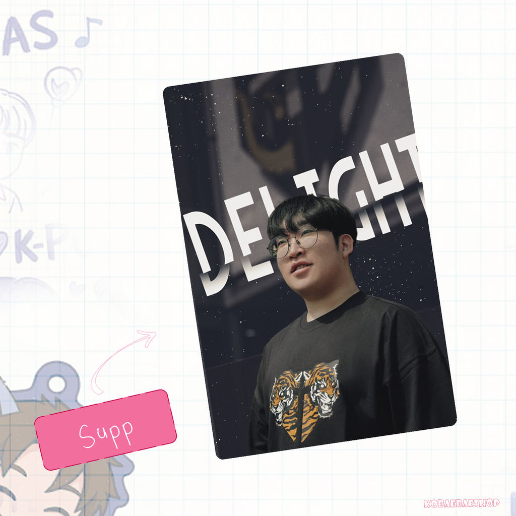 ProPlayer - Team Esports 24 handmade photocards kpop inspired - Set 1