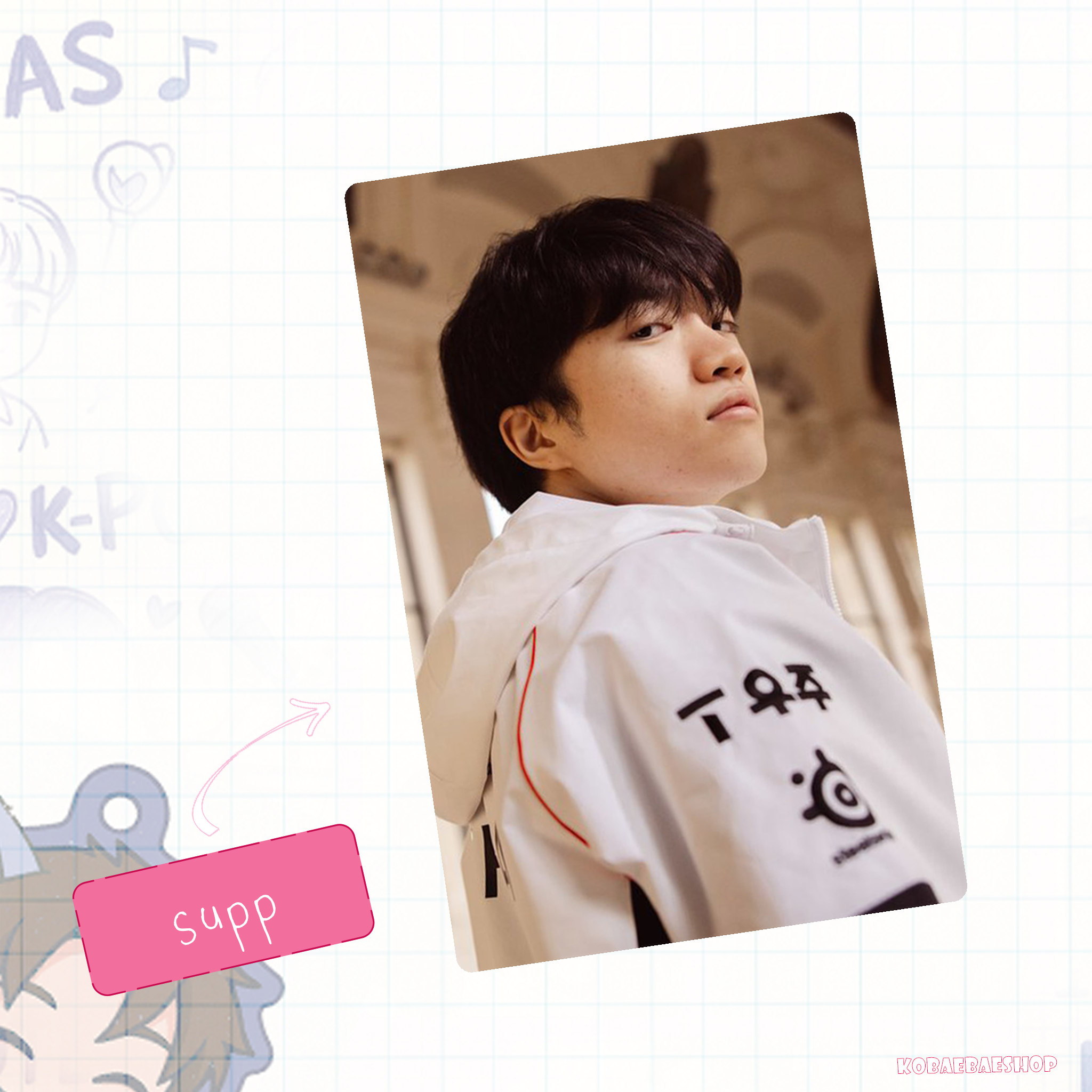 ProPlayer - Team Esports 25 handmade photocards kpop inspired - Set 3