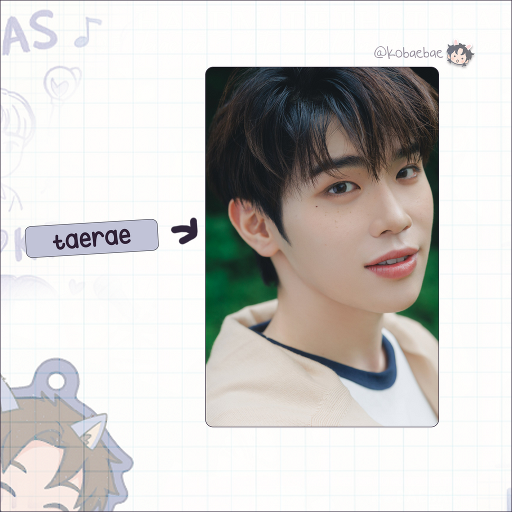 Zb1 - Cinema Parad. Handmade photocards kpop inspired - Romance vers. ot9