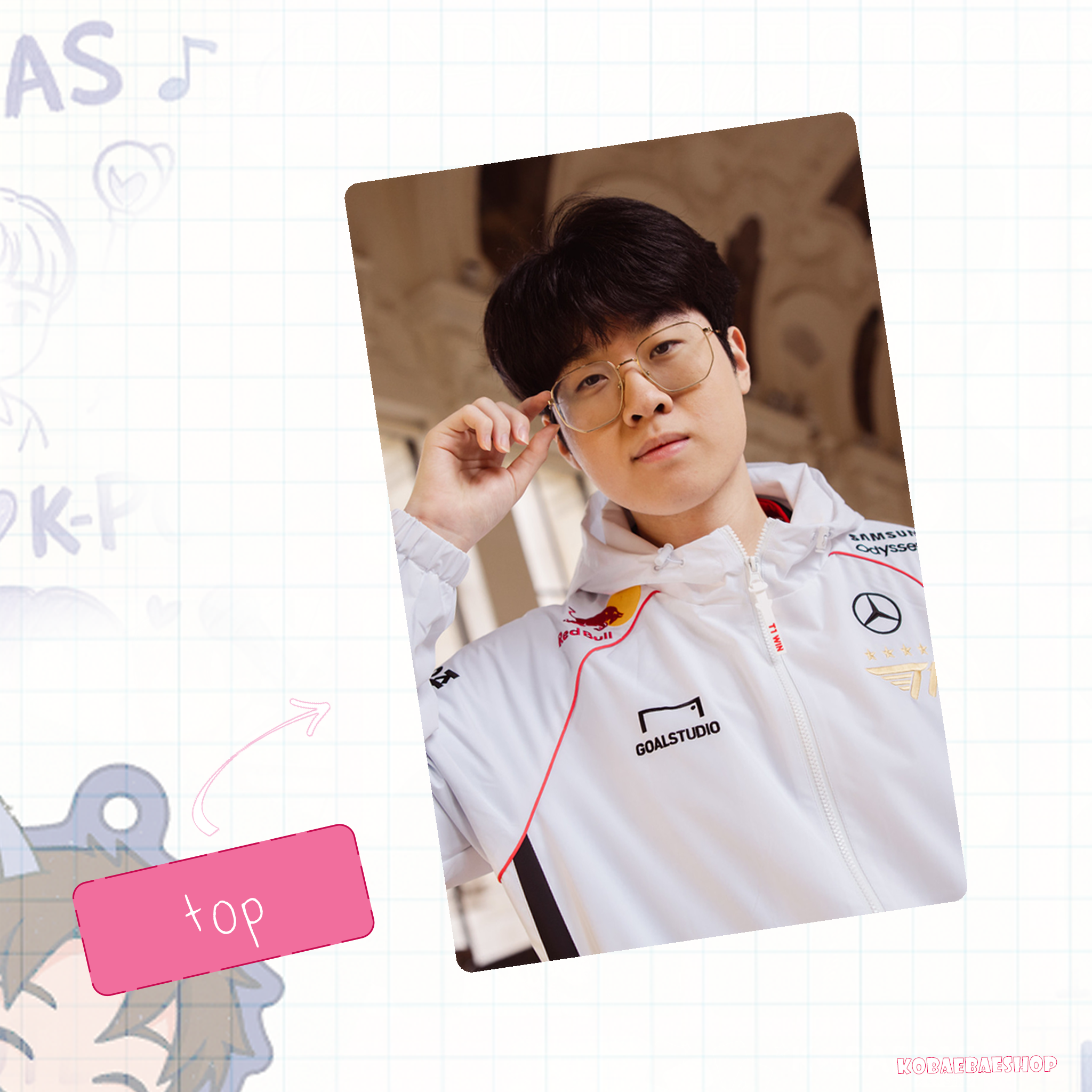 ProPlayer - Team Esports 25 handmade photocards kpop inspired - Set 3
