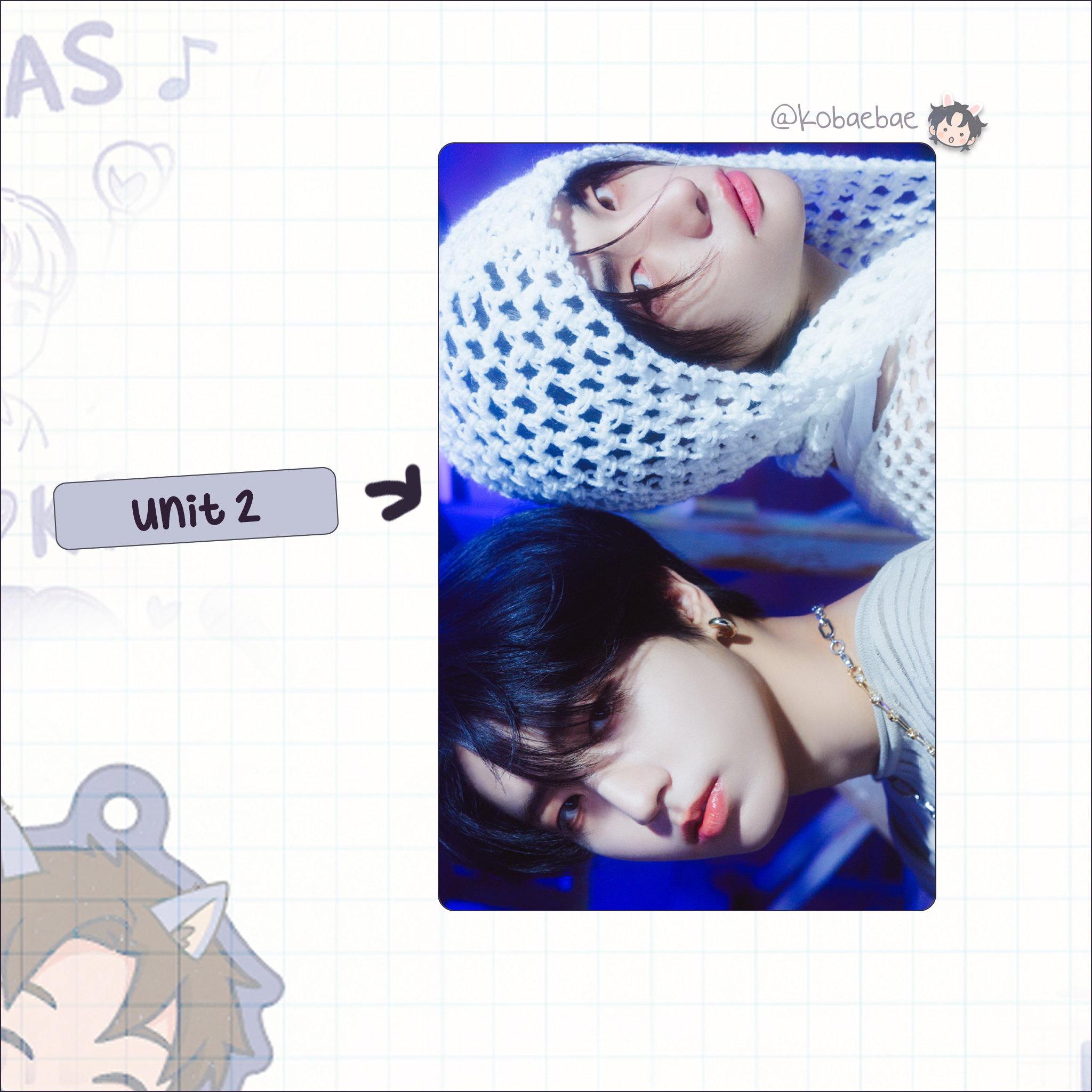 Skz - Rockstar Handmade photocards kpop inspired - Bias set 2