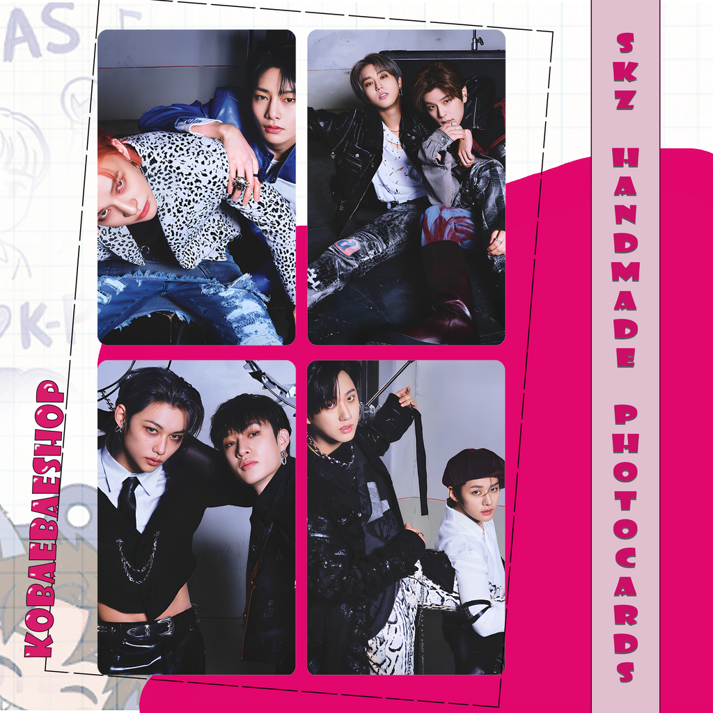Skz - FiveStar Handmade photocards kpop inspired - Bias Set 1