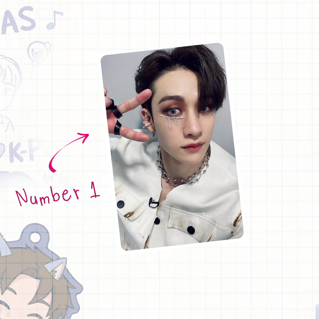 Skz - Channie handmade photocards kpop inspired - Set 1