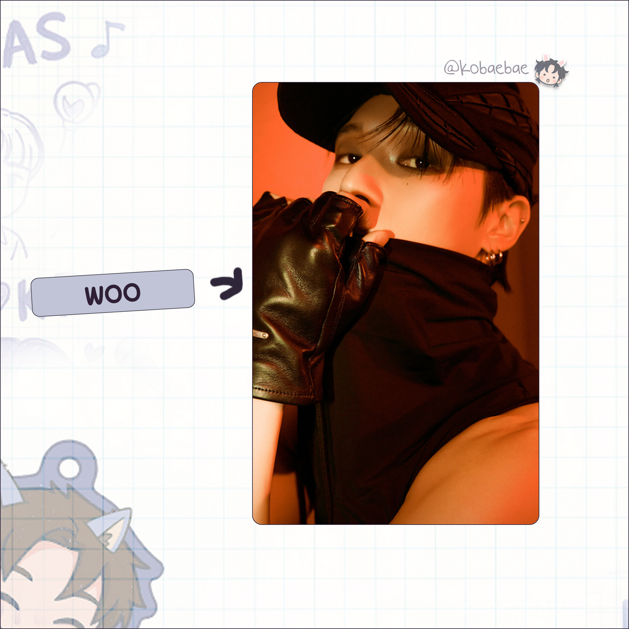 Atz - Golden H. 3 -  Handmade photocards kpop inspired - Bias set 3