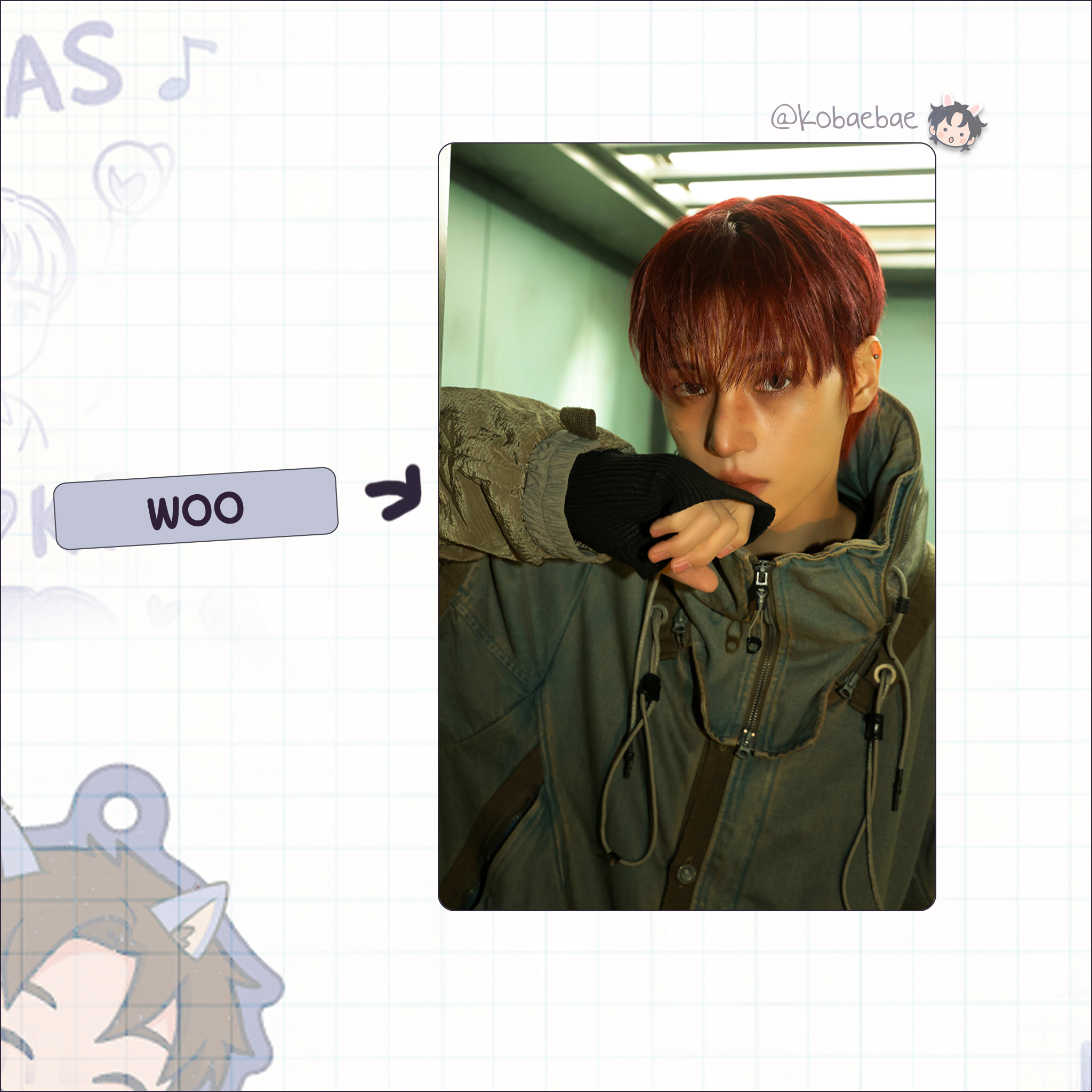 Ateez (Atz) - Golden H. 4 -  Handmade photocards kpop inspired - Poster set