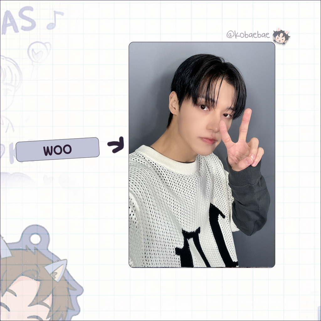 Atz - Bloggy handmade photocards kpop inspired - Bias set 5 - Bias set