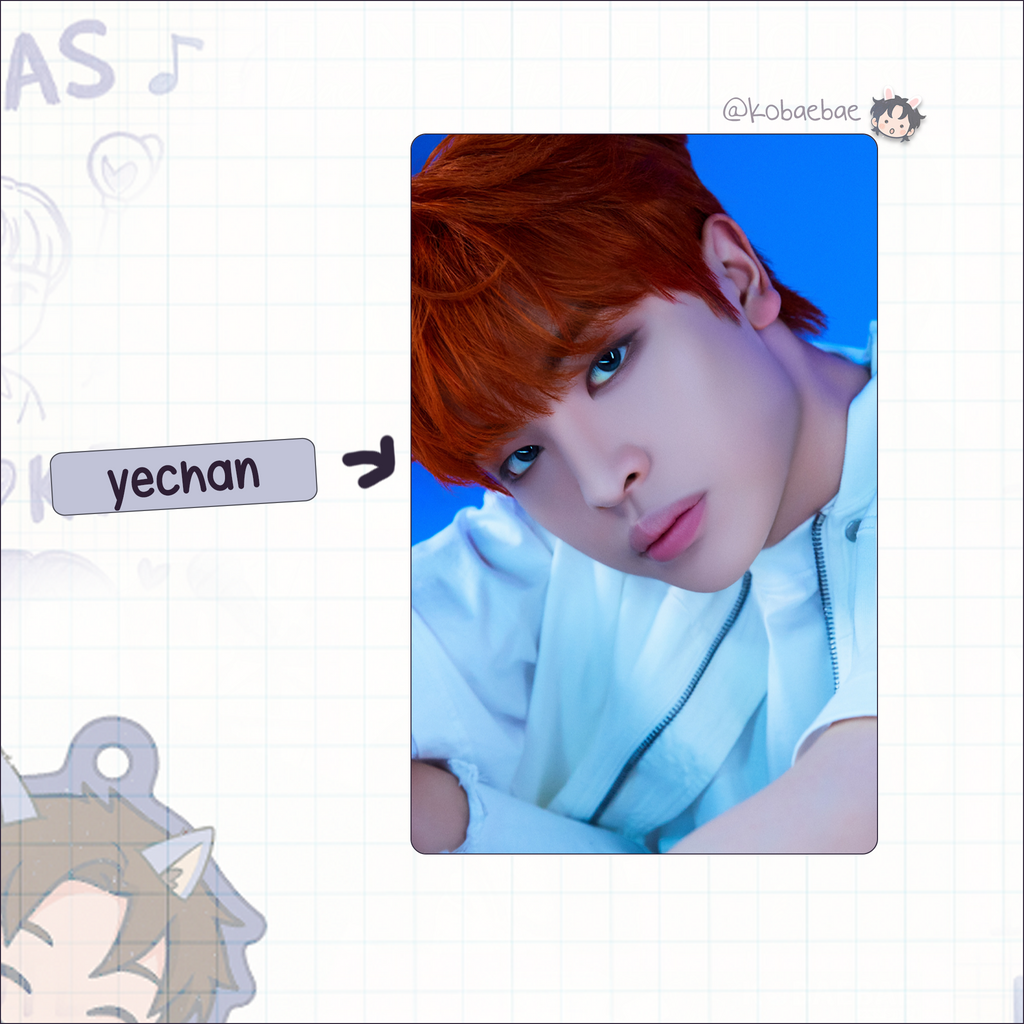 Xkrs - Watch Out handmade photocards kpop inspired - Set Poster Bias