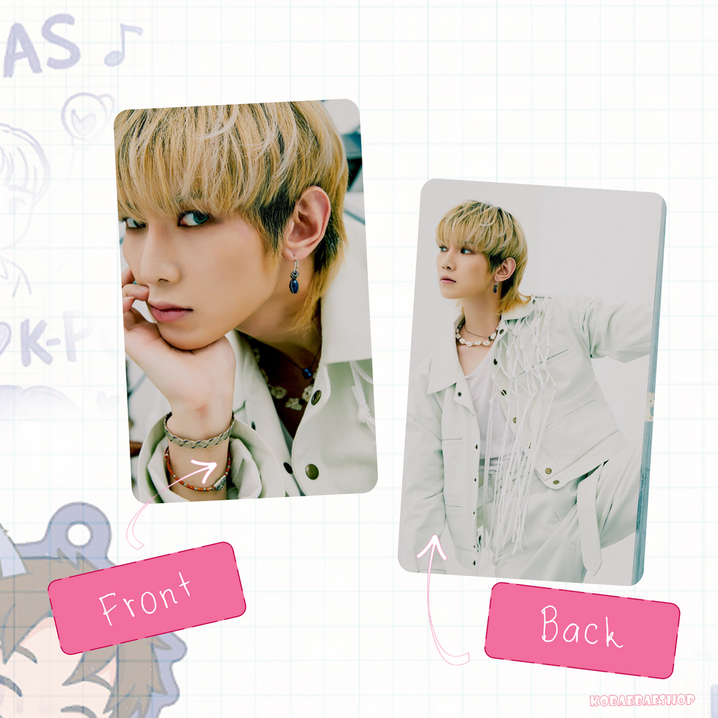 Atz - Pirates of Univers Handmade photocards kpop inspired - Double side set