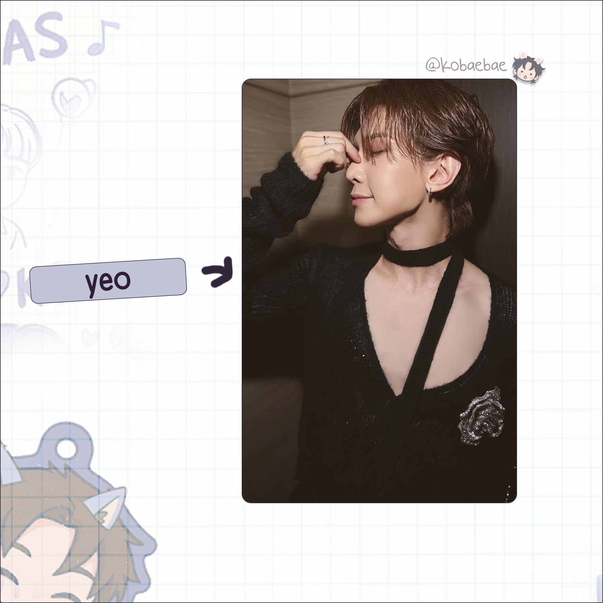 Atz - Self Style Handmade photocards kpop inspired - Bias set 3