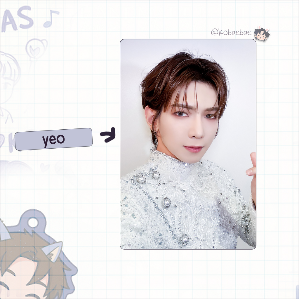 Atz - Bloggy handmade photocards kpop inspired - Bias set 3