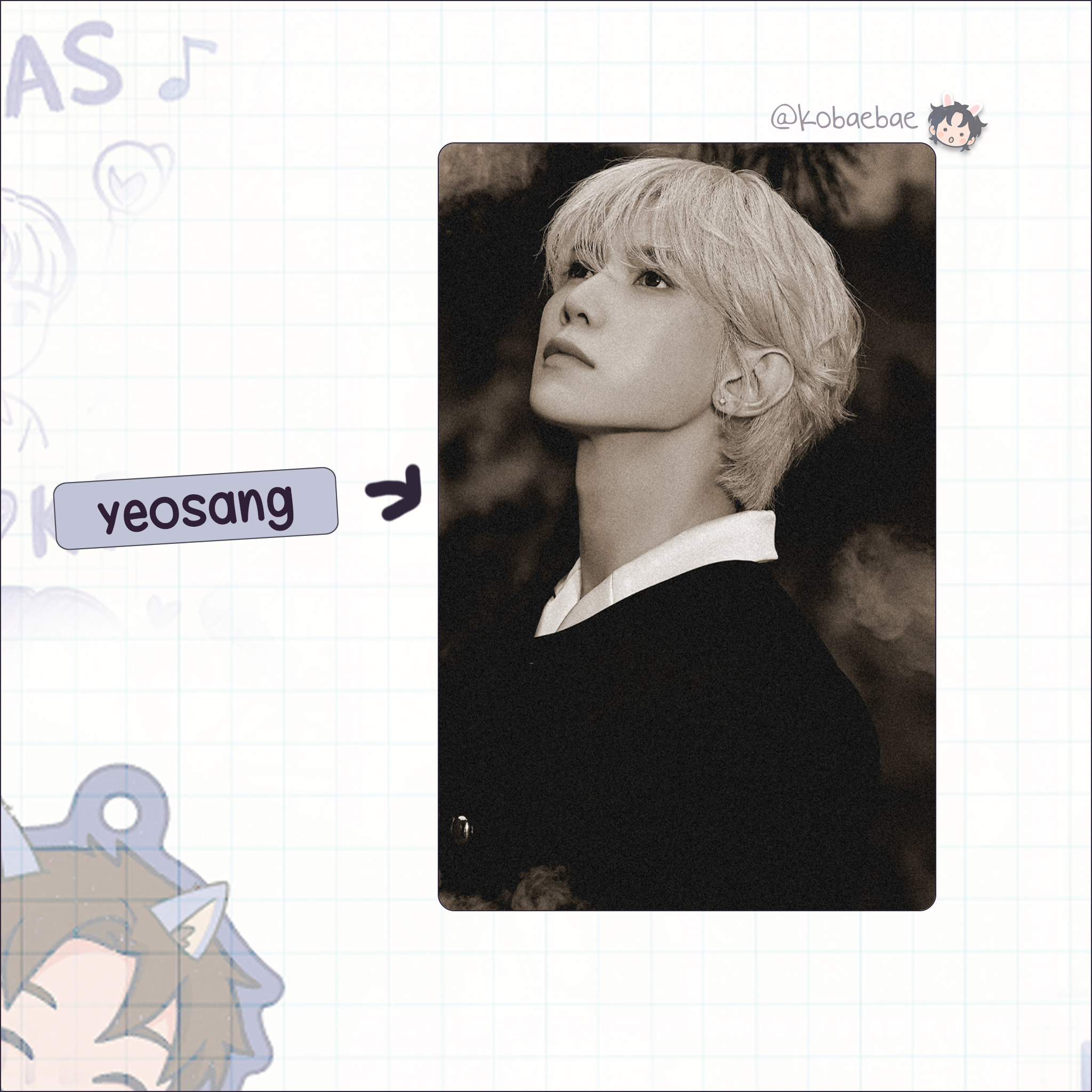 Ateez (Atz) - Golden H. 4 -  Handmade photocards kpop inspired - Bias set 1