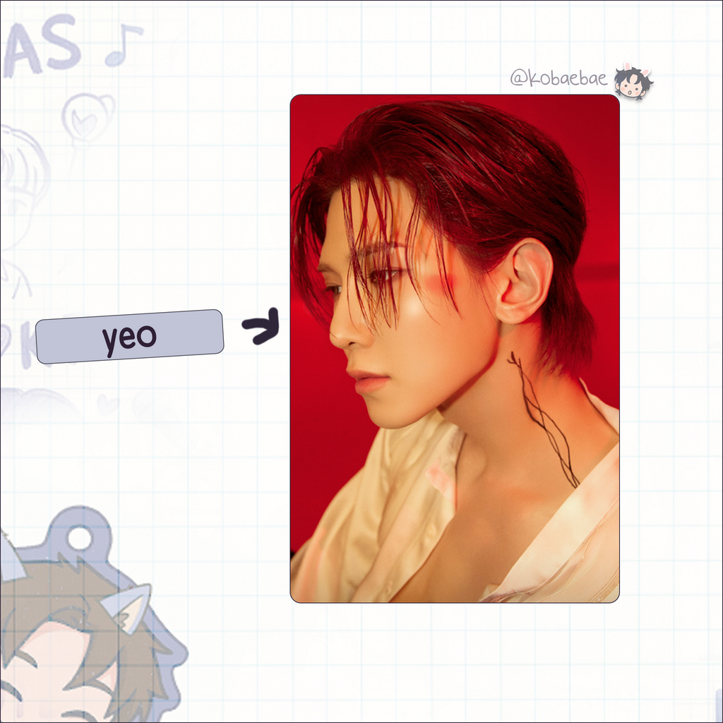 Atz - In your fantasy -  Handmade photocards kpop inspired - Bias set 2