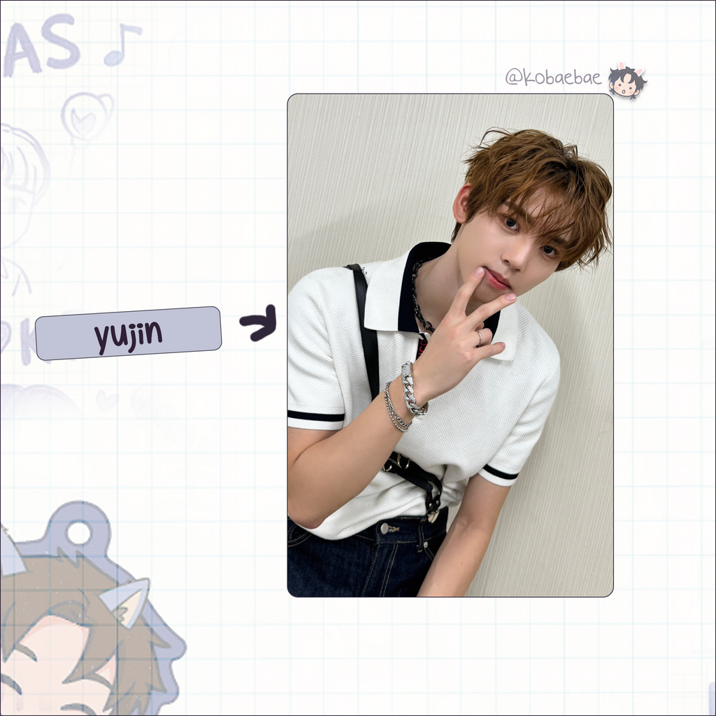 Zb1 - Summer Son. Handmade photocards kpop inspired - Bias set Tokyo ot9