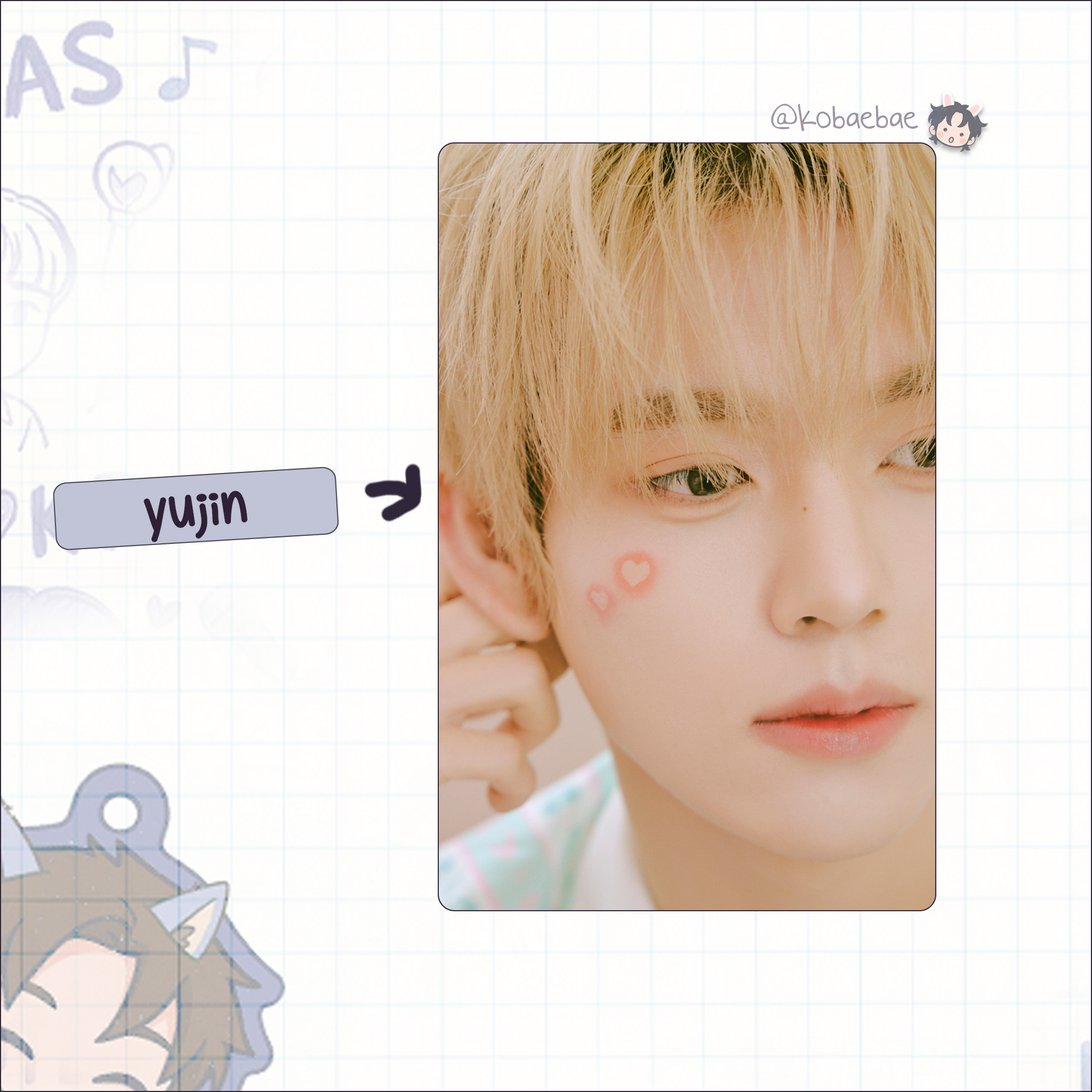 Zb1 - Doctor! Handmade photocards kpop inspired - Bias set 2