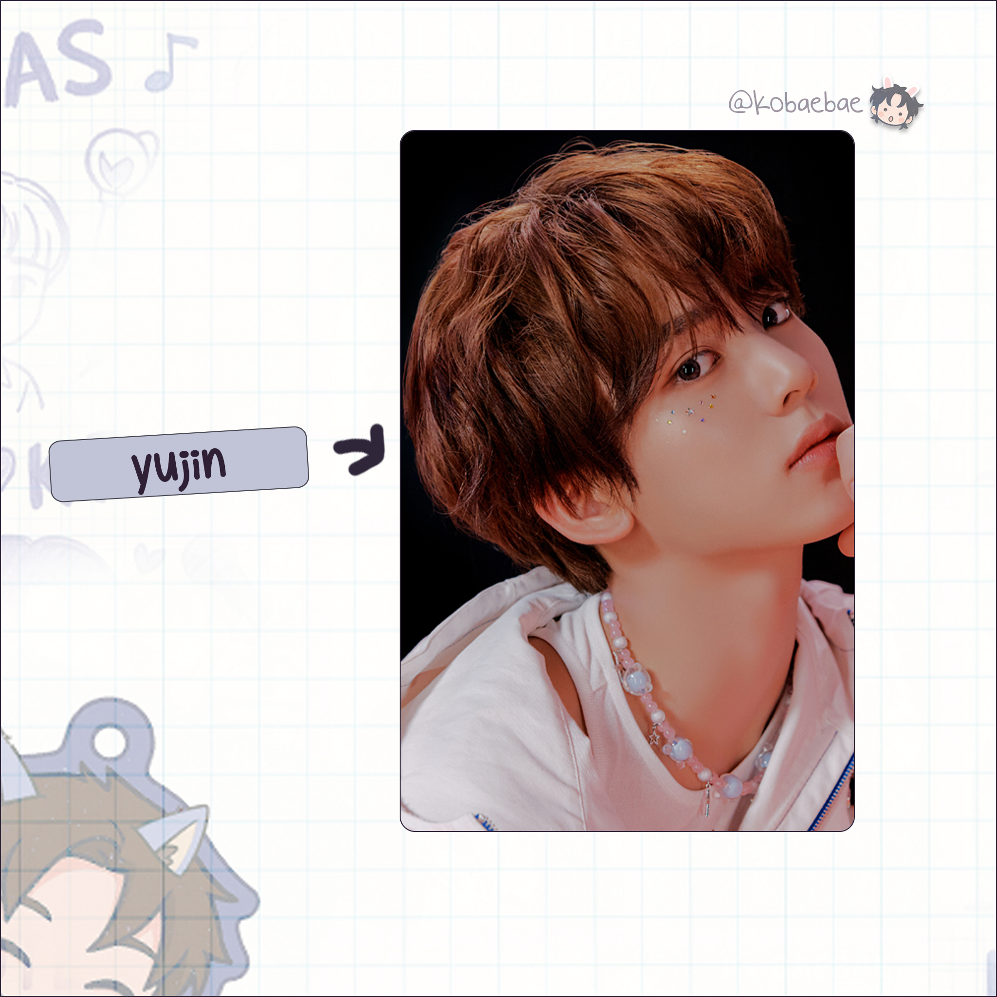 Zb1 - Cinema parad. Handmade photocards kpop inspired - Sf vers. ot9