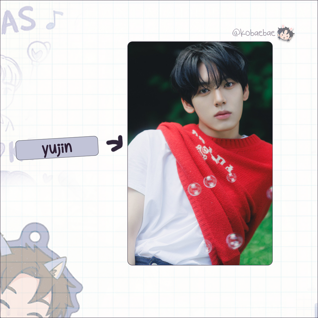 Zb1 - Cinema Parad. Handmade photocards kpop inspired - Romance vers. ot9