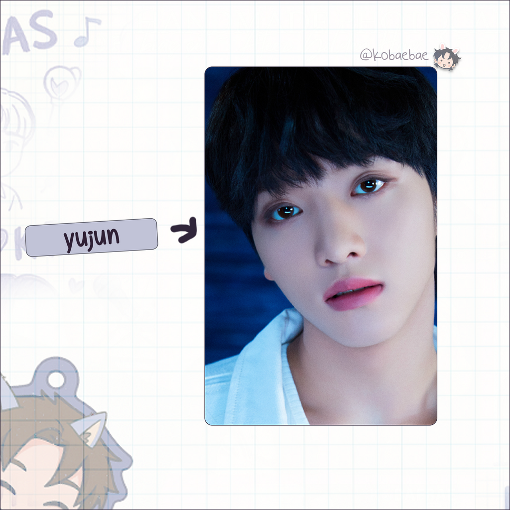 Xkrs - Watch Out handmade photocards kpop inspired - Set Poster Bias