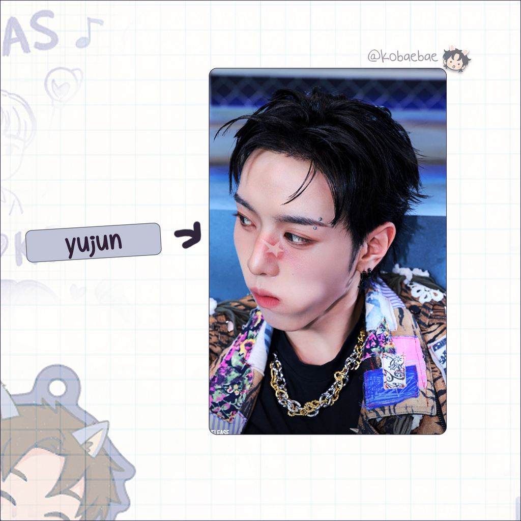 Xikers - Route Zero handmade photocards kpop inspired - Set 1