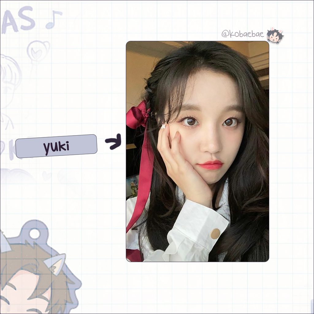 Idle - handmade photocards kpop inspired - Random set 1