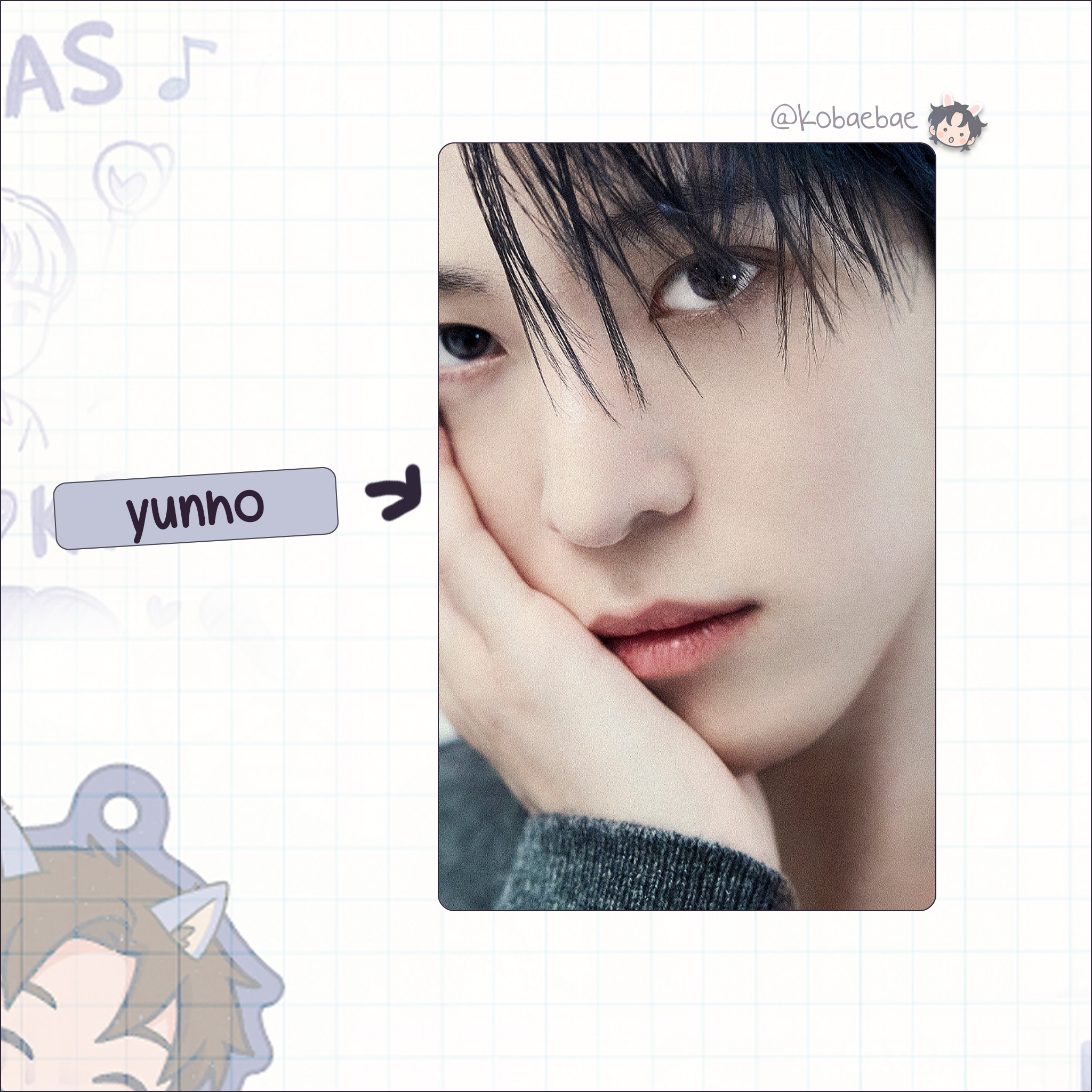 Atz - Daze. Handmade photocards kpop inspired - Bias set