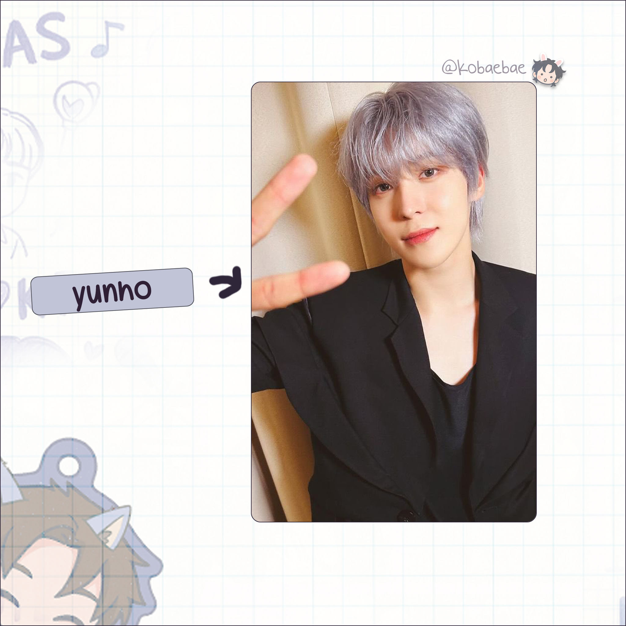 Atz - Self Style Handmade photocards kpop inspired - Bias set 2