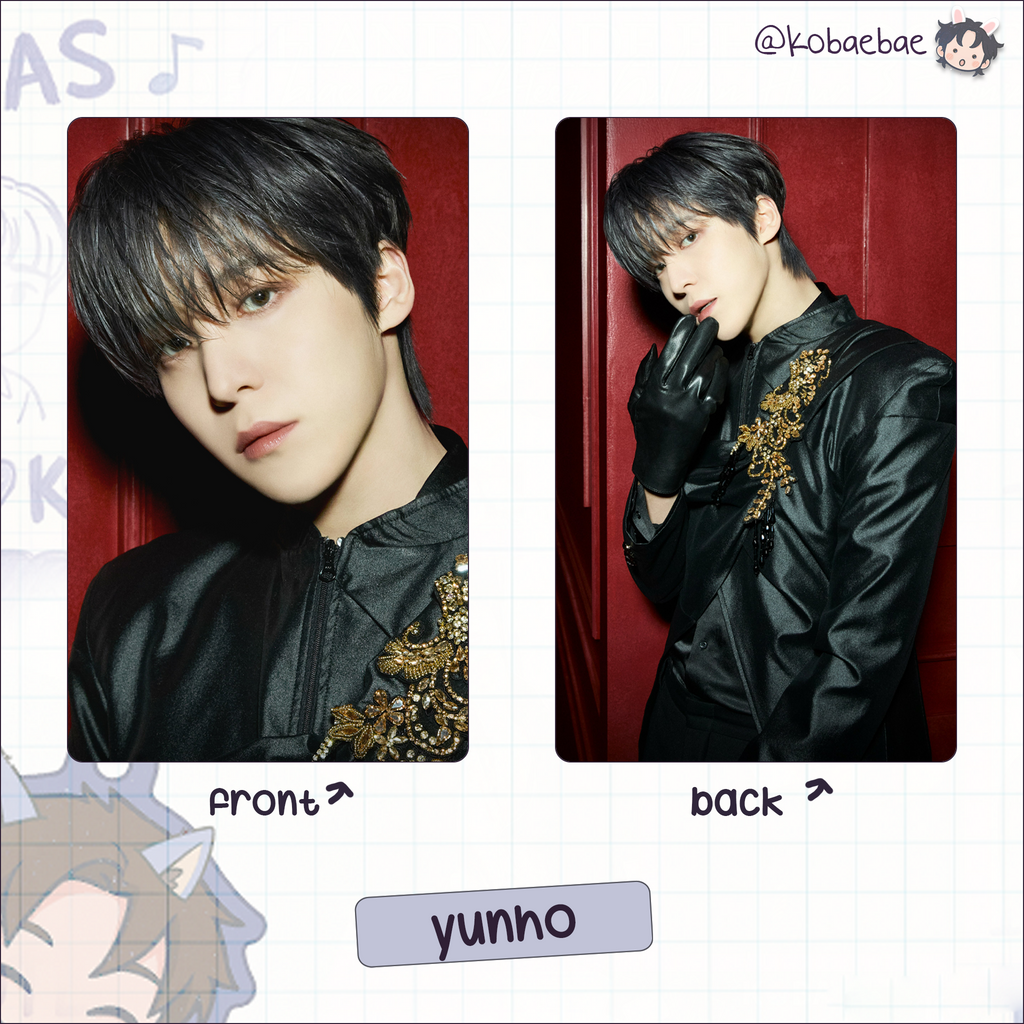 Atz - In your fantasy -  Handmade photocards kpop inspired - Double bias set 2