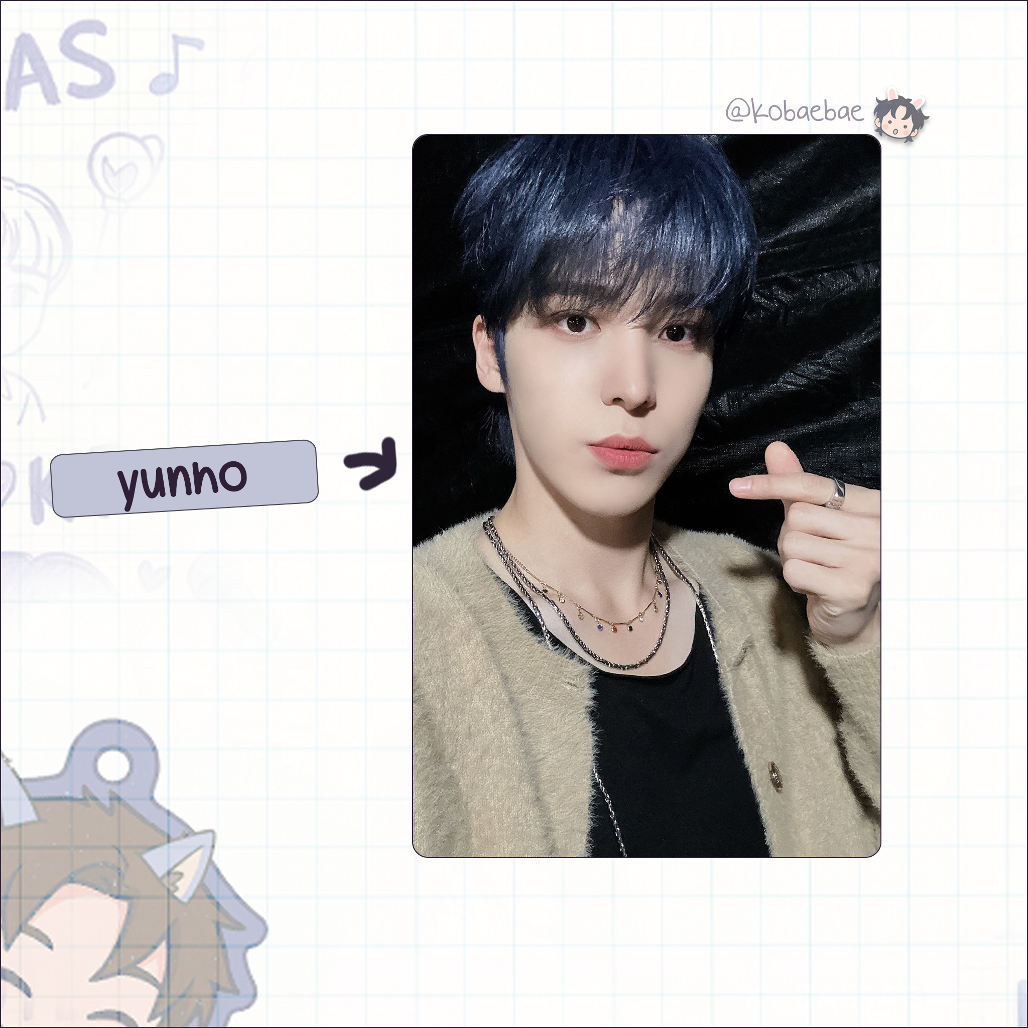 Atz - G. M. Festival Handmade photocards kpop inspired - Bias set