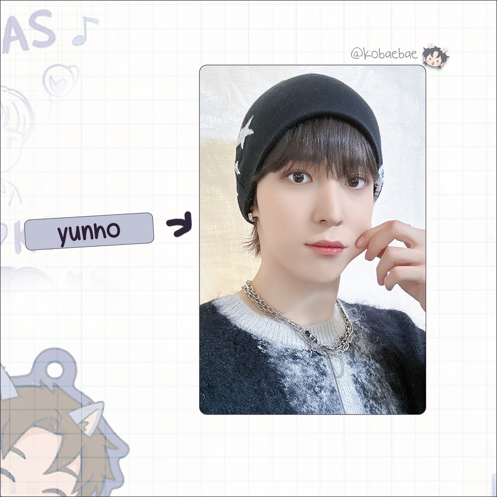 Atz - Bloggy handmade photocards kpop inspired - Bias set 2