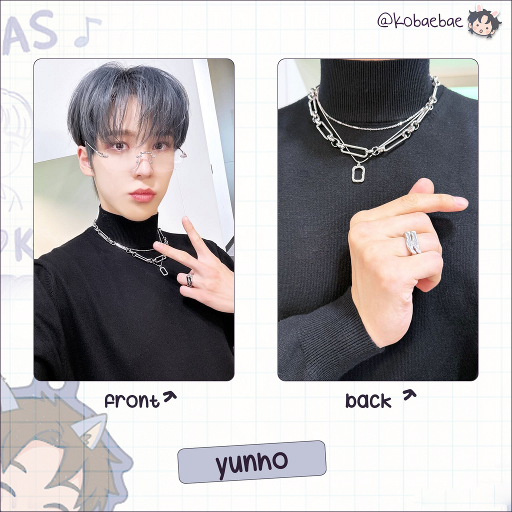 Atz - Teez Ray Handmade photocards kpop inspired - Double sideset