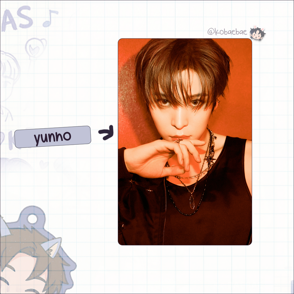 Atz - Golden H. 3 -  Handmade photocards kpop inspired - Bias set 3