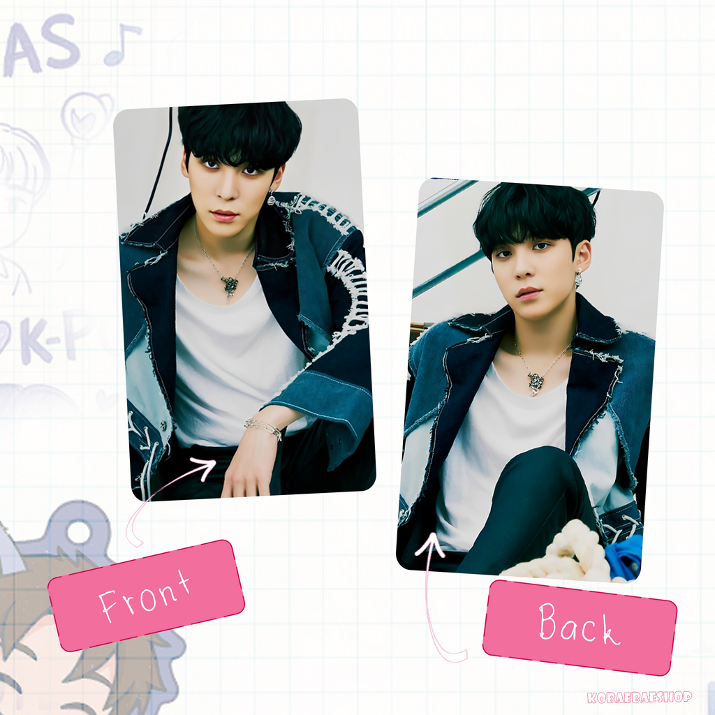 Atz - Pirates of Univers Handmade photocards kpop inspired - Double side set