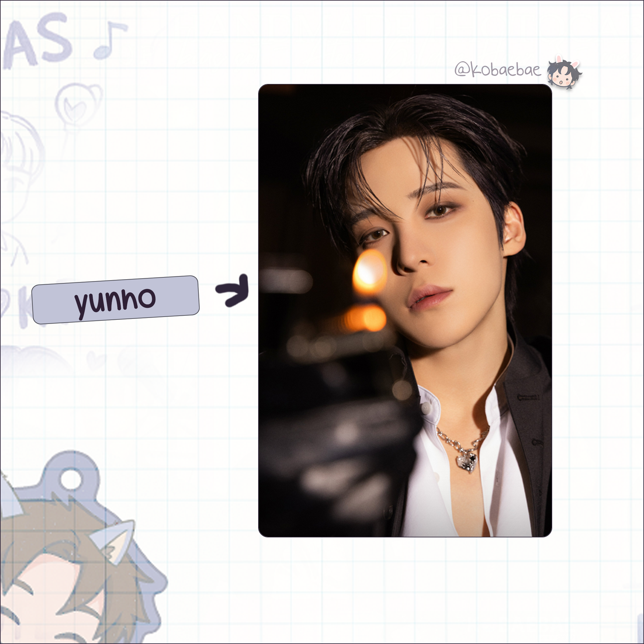 Atz - In your fantasy -  Handmade photocards kpop inspired - Bias set 2